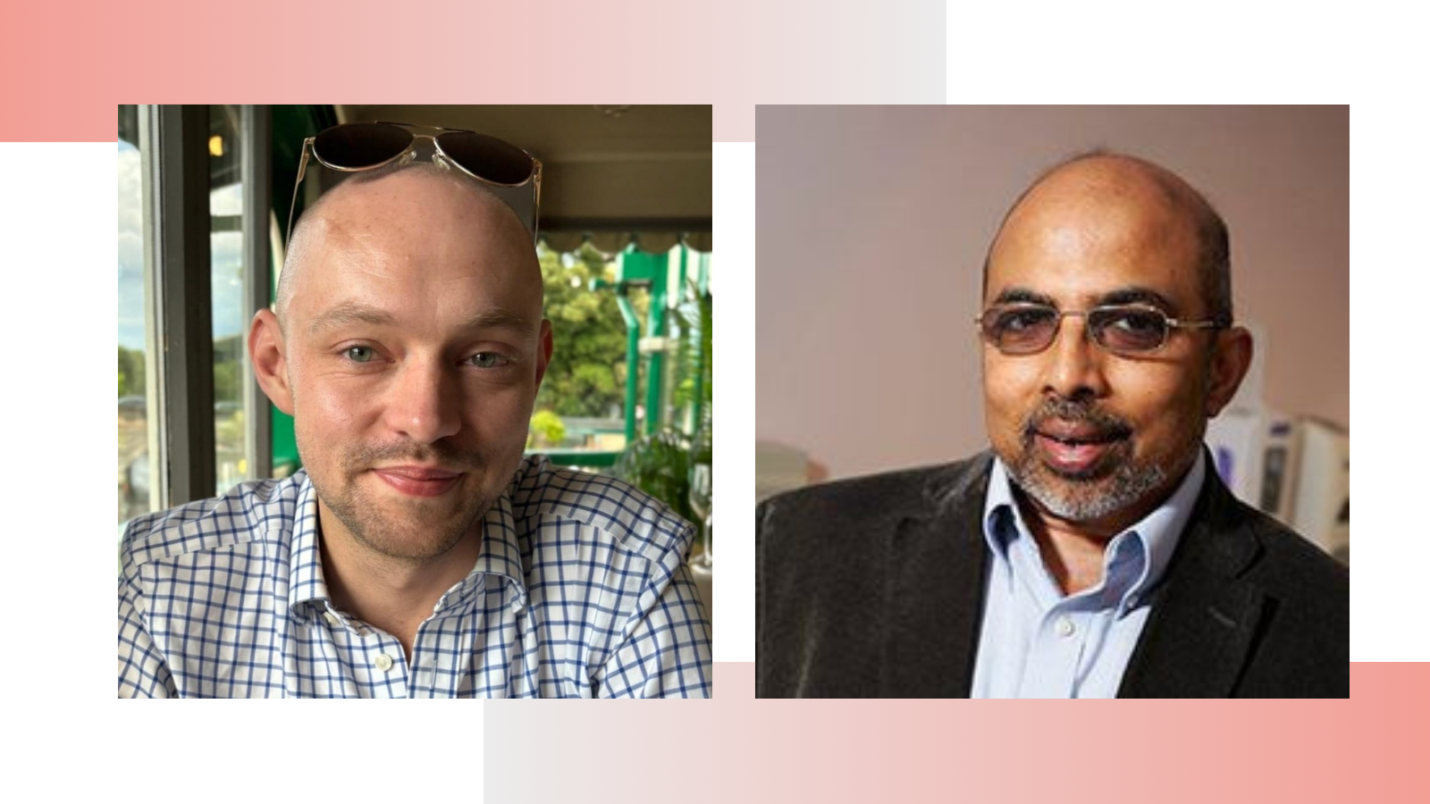 Dr Joshua Price and Prof MT Krishna