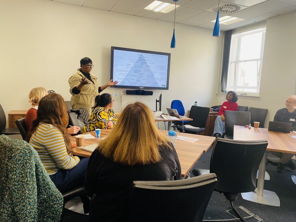 brap expert delivering training presentation