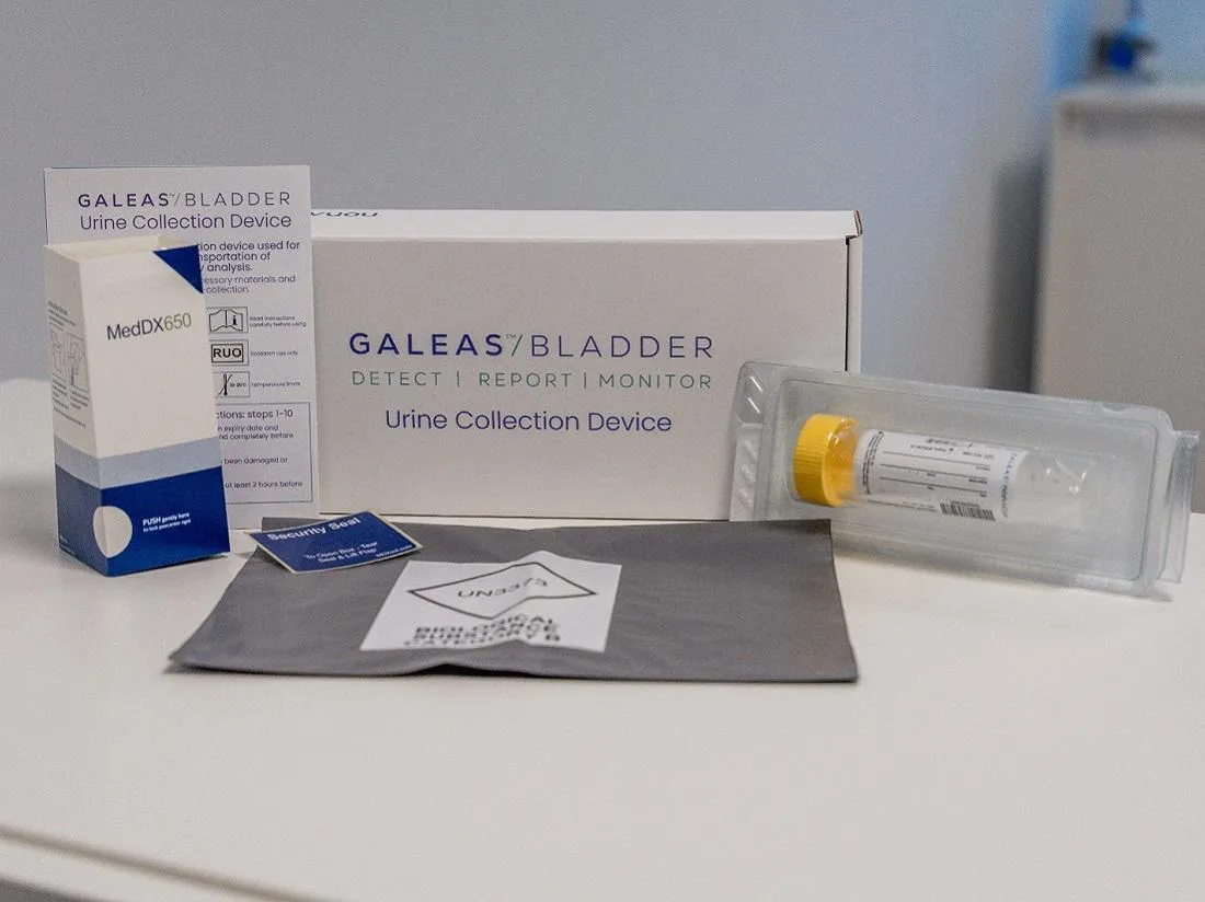 Image of urine bladder cancer test